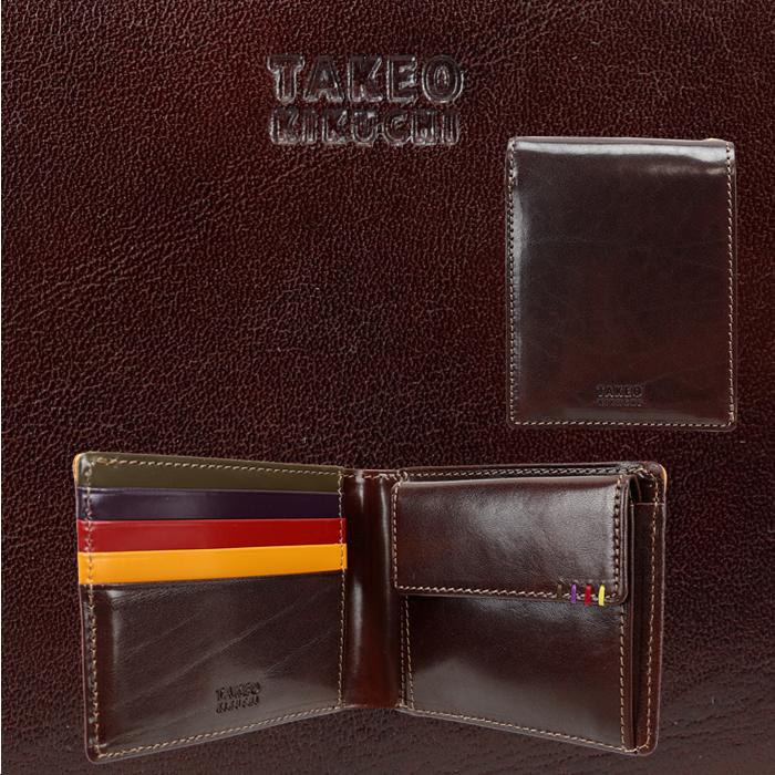 TAKEO KIKUCHI（タケオキクチ） 財布 二つ折り エリア 266615 財布