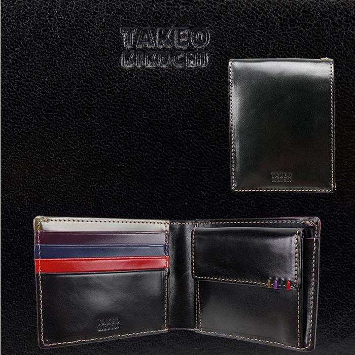 TAKEO KIKUCHI（タケオキクチ） 財布 二つ折りTAKEO KIKUCHI エリア