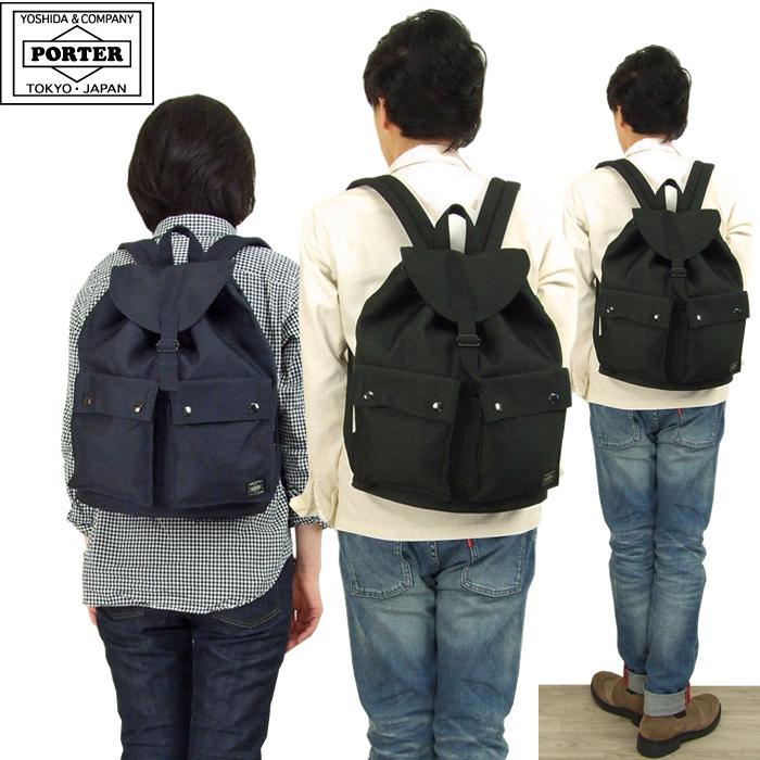 2002年春 ポーター リュック スモーキー ネイビー PORTER - バッグ