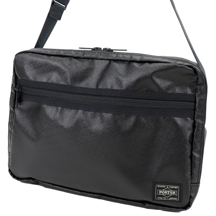 吉田カバンポーターキャンバス ショルダーバッグ ブラック　PORTER 楽天市場】ポーター フォース ショルダーバッグ(S) 855-05457 吉田