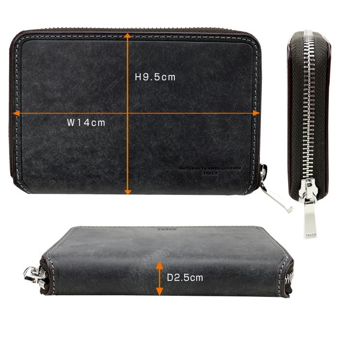 TAKEO KIKUCHI（タケオキクチ） 財布 ラウンドファスナーサイフ マルゴ