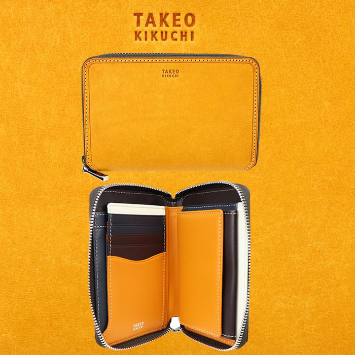 TAKEO KIKUCHI（タケオキクチ） 財布 ラウンドファスナーサイフ マルゴ