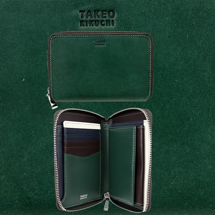 TAKEO KIKUCHI（タケオキクチ） 財布 ラウンドファスナーサイフ マルゴ