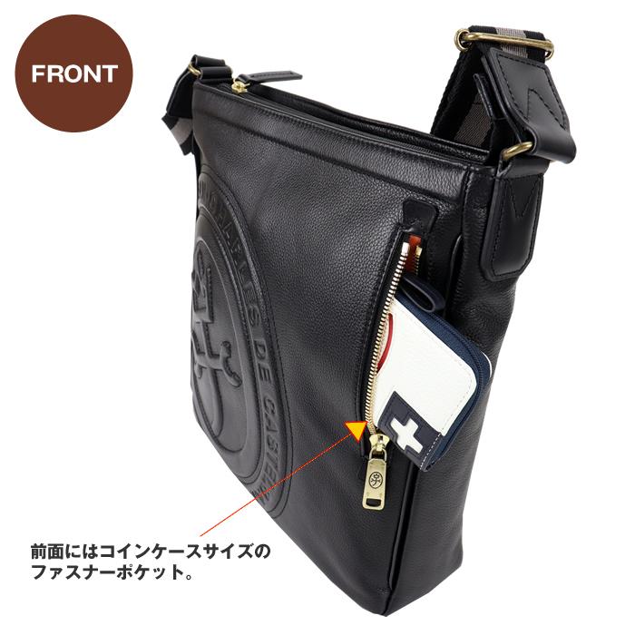 カステルバジャック CASTELBAJAC ロンド ショルダーバッグ 牛革 085102 85102  メンズ レディース | CASTELBAJAC | 05