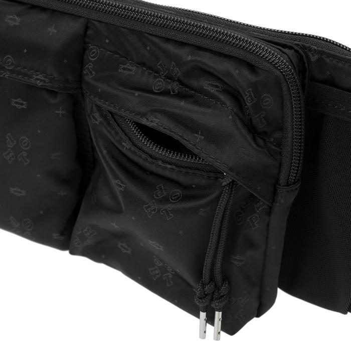 【未使用級 タグ付】POTR ピーオーティーアール モノグラム ウエストバッグ POTR / MONOGRAM WAIST BAG ピー・オー・ティー・アール モノグラム