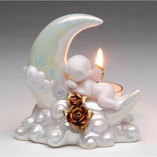 西ドイツ製 レア・ビンテージのkoestel社の蝋燭を持つ天使！可愛い
