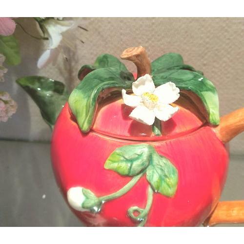 ティーポット アップル型 フルーツ・シリーズ : グロリアスエンジェル