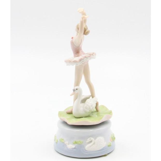 バレリーナ オルゴール 白鳥の湖 w/スワン : グロリアスエンジェル
