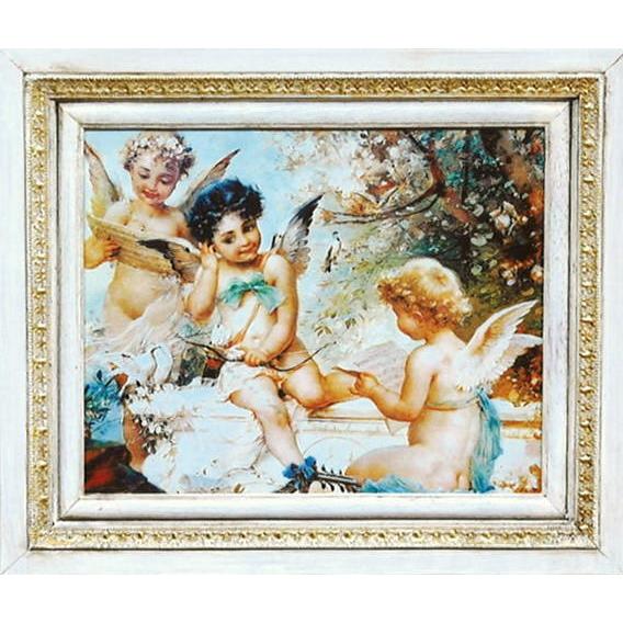 天使 アート 絵画 エンジェル 額絵 イタリア製 シモ社 Ish 21 グロリアスエンジェル代官山 通販 Yahoo ショッピング