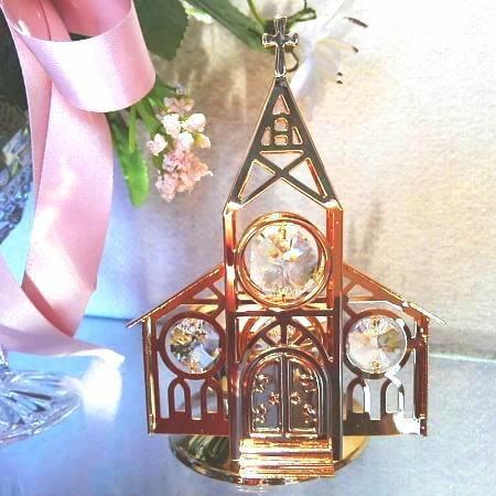 ウェッジウッド ホリディ キャンドルホルダー チャーチ 教会 新品未