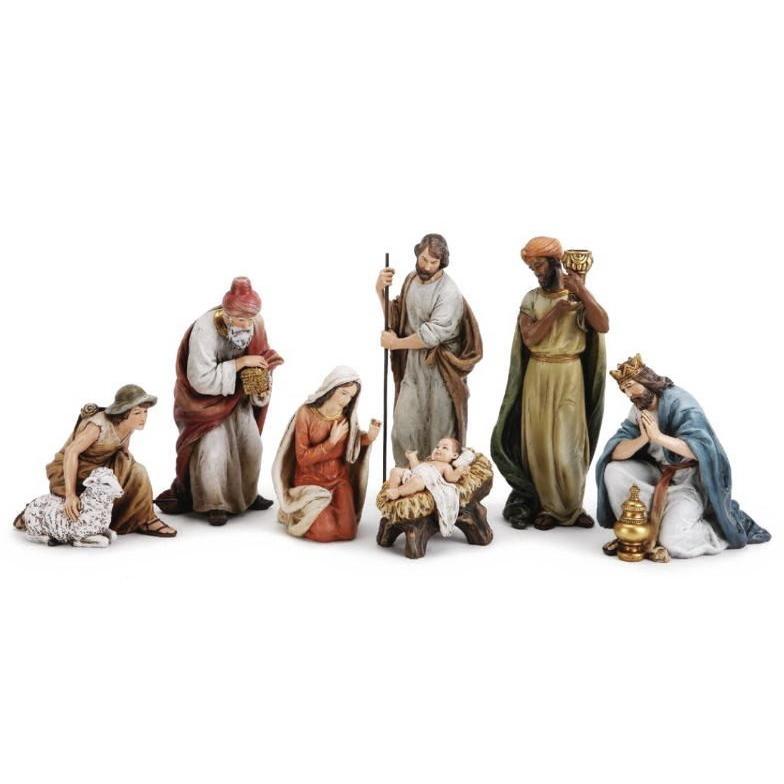 イエスキリストご降誕 ネィティビティ 置物 ホーリーファミリー、3人の