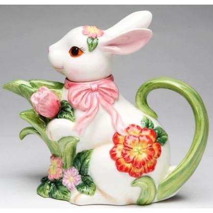 うさぎのティーポット ブロッサム バニー : グロリアスエンジェル
