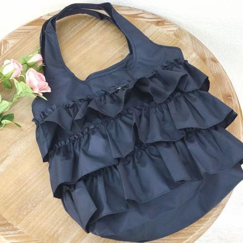 ❤️さえら☆ヒスクローネ☆大きなお花モチーフとフリル付☆可愛い