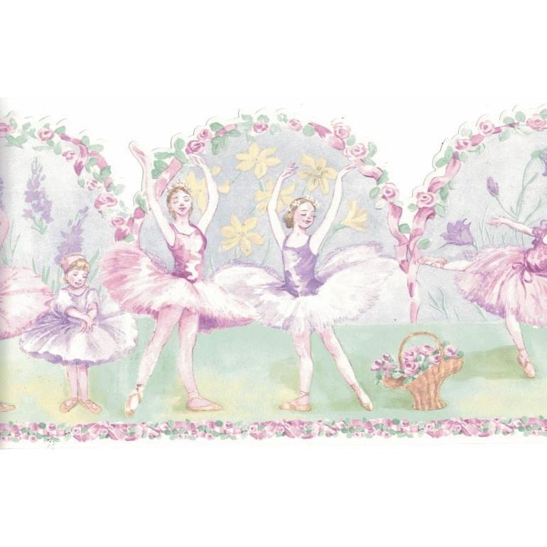 トリムボーダー バレリーナ 薔薇のアーチ ダイカット 壁紙ボーダー Wpb グロリアスエンジェル代官山 通販 Yahoo ショッピング