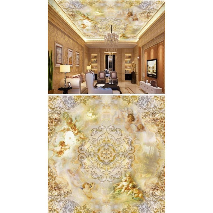 天使 5D 壁紙 天井 デコール リトル エンジェル ウォールペーパー |  | 01