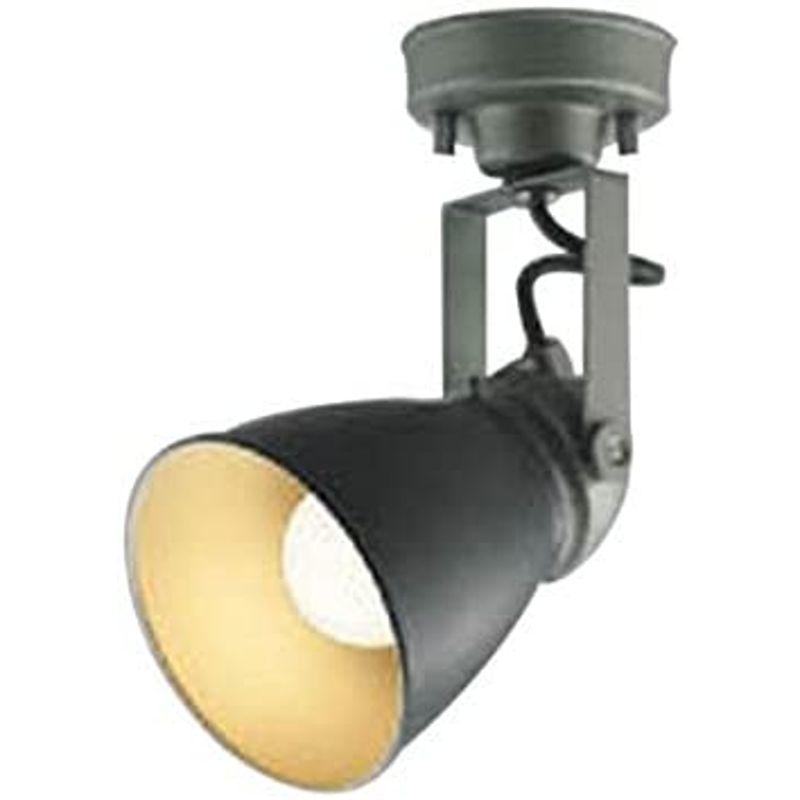照明器具　コイズミ照明　スポットライト　フランジ　白熱球60W相当　CAFELIER　ビンテージブラック塗装　AS47413L