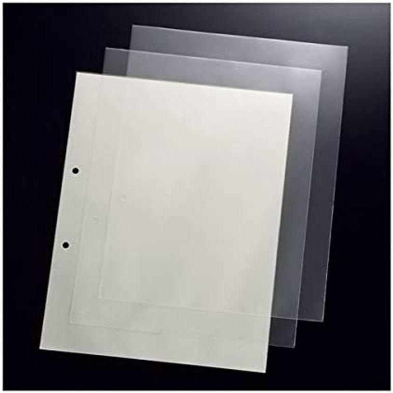 キングジム 透明ポケット エコノミータイプ A4タテ 2穴 台紙あり 103ED-50 1パック(50枚) ×5セット