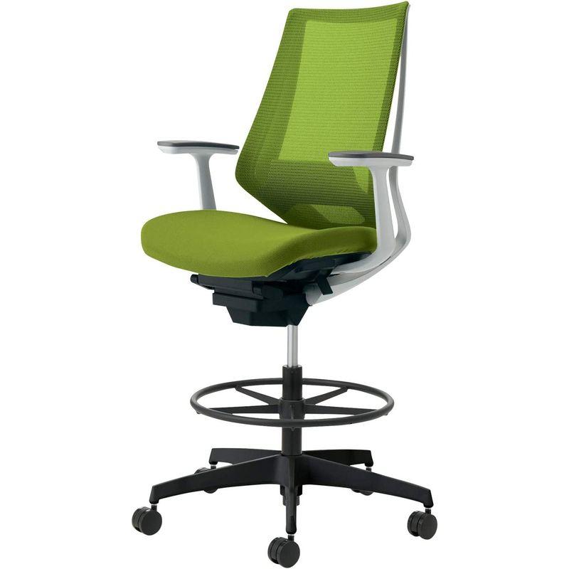 【新品 送料込み】 オフィス家具 コクヨ デュオラ イス オフィスチェア ライトオリーブ メッシュ ハイタイプ デスクチェア 事務椅子 シンプルデザイン多機能チェア CR-F 【NA1965453733】(69323円)