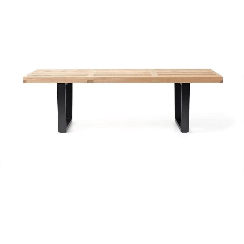 Nelson Bench ネルソンベンチ 120サイズ / ジョージ・ネルソン リプロダクト品 (ナチュラル) Bench ネルソンベンチ 120サイズ ジョージ ネルソン リプロダクト品 ナチュラル 　 ×