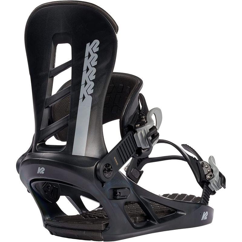 K2(ケーツー) スノーボード ストラップビンディング SONIC BLACK L 2022年モデル B220400601 ブラック M ケーツー スノーボード ストラップビンディング SONIC BLACK 2022年モデル B220400601 ブラック