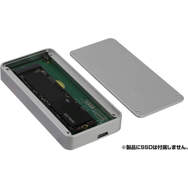 92%OFF!】Tximista Thunderbolt?3 NVMe M.2 SSD専用オールアルミ製ケース 秒 転送速度2700MB ケース単品 ドライブケース コンピューターアクセサリー USB M.2 NVMe SSD ケース USB 高放熱40Gbps to NVMe PCI-e M-Key(B M Key)228