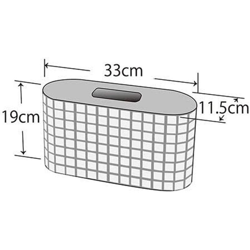 流し台用タイル張りブロック-2個セット　ブラウンTB-06