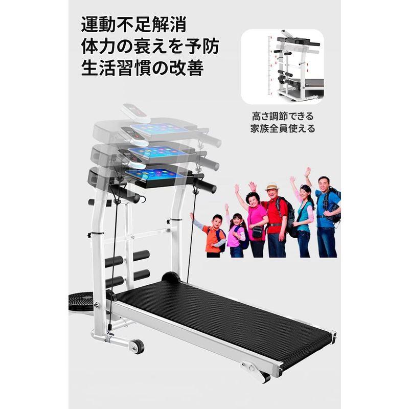 ルームランナー 自走式 ランニングマシン 家庭用 静音 ランナー ルーム 多機能 負荷３段階調節 ウォーキングマシン ツイスト器具＆ロープ＆ 自走式 ランニングマシン 家庭用 静音 ランナー ルーム 多機能 負荷３段階調節 ウォーキングマシン ツイスト器具＆ロープ＆