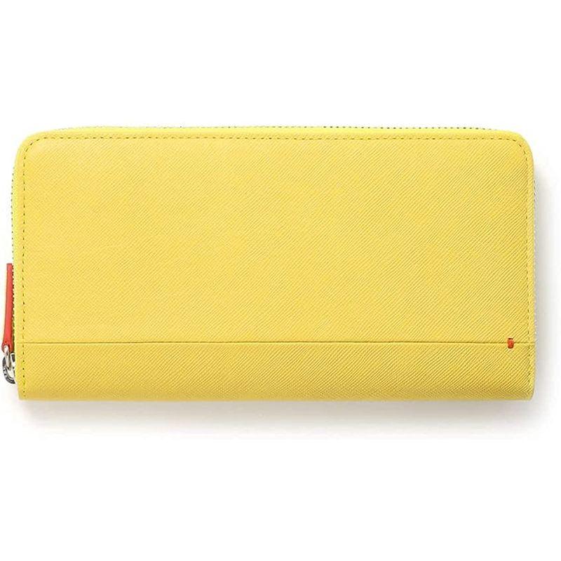 ✨美品✨ イズイット IS/IT ラウンドファスナー長財布 カード段12 (カラーパレット財布) No.976613(イエロー) 【2587039091】(12963円)