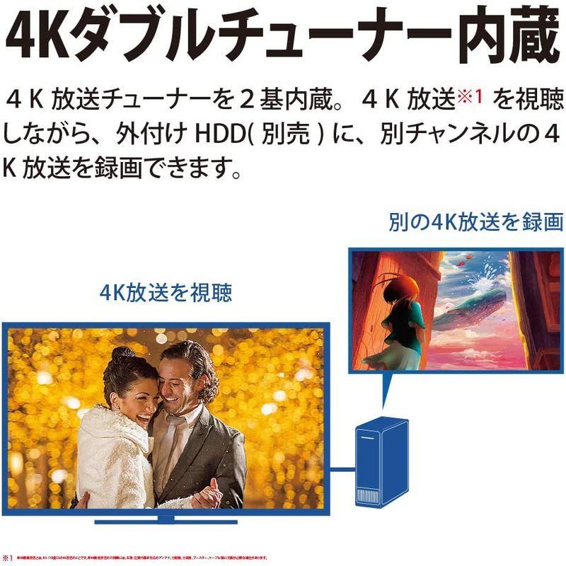 テレビ シャープ 50V型 液晶 AQUOS 4T-C50DL1 4K チューナー内蔵