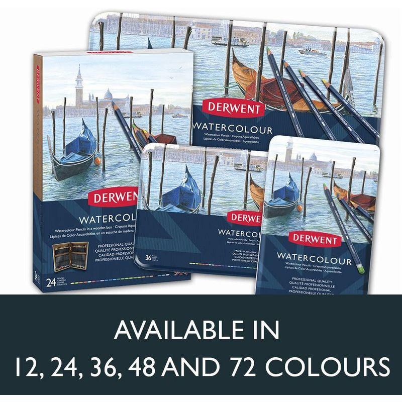 アート・クラフト用品 ダーウェント 水彩 色鉛筆 ウォーターカラー