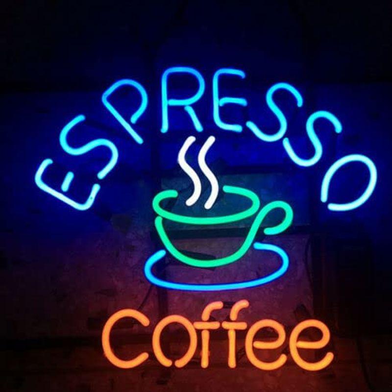インテリア ネオンサイン COFFEE NEON SIGN ネオン看板 喫茶店、ミルクティー店、バー、カフェ、コーヒーショップ 店舗 室内装