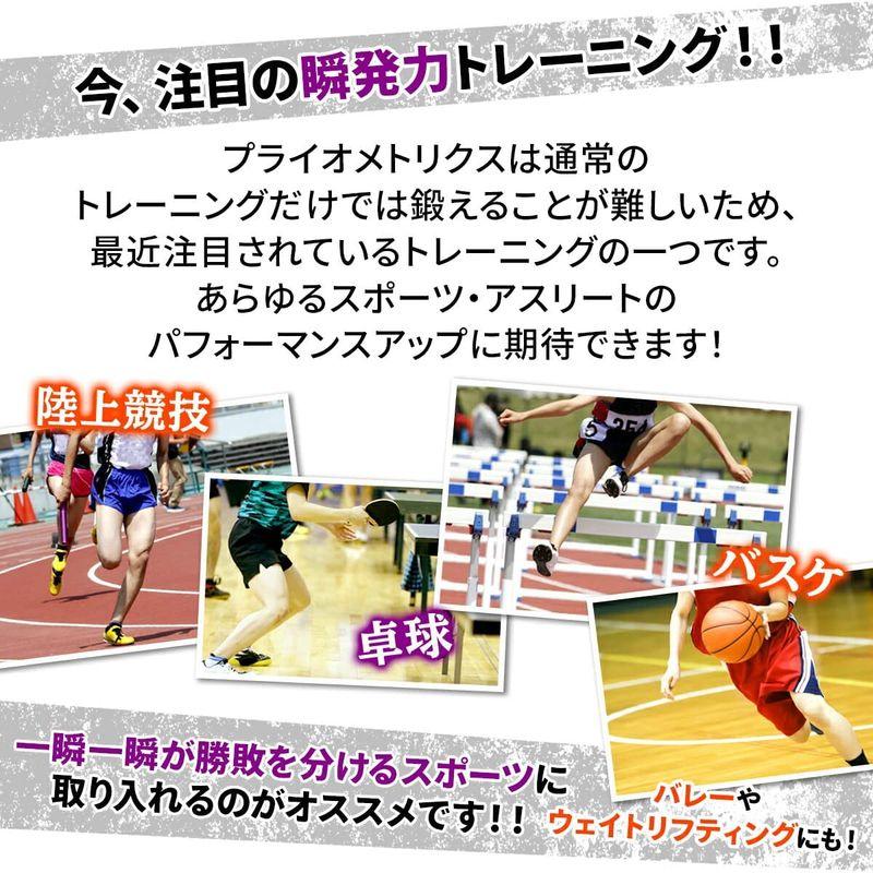 MUSCLE FACTORY ジョイント式 プライオボックス ソフト プライオメトリクス ボックス 昇降台 ジャンプ台 ステップ台 跳び箱 スポーツ フィットネス、トレーニング その他トレーニング用品
