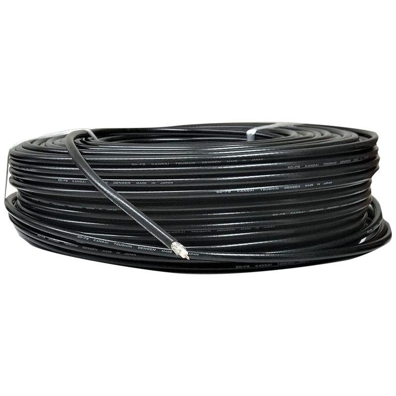 同軸ケーブル 5DFB(5D-FB) 30m 関西通信電線 50Ω 無線用 黒色 1 巻 K5F-30 :20230607004106 ...