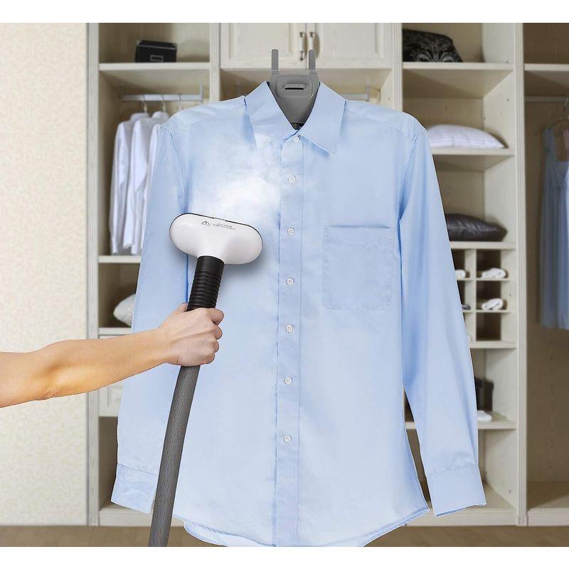 ハンガースチーマー SALAVパフォーマンスシリーズgs-06?DJブラックGarment Steamer調整可能なハンガー、1500-watt、ブラックby DJブラックGarment Steamer調整可能なハンガー watt ブラックby