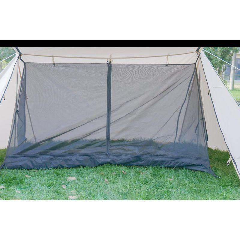 glamcamp 軽量 パップ テントTC素材 軍幕 ポリコットン テント 多機能 2ポール 焚火 難燃 遮光 軽量 パップ テントTC素材 軍幕 ポリコットン テント 多機能 2ポール 焚火 難燃 遮光