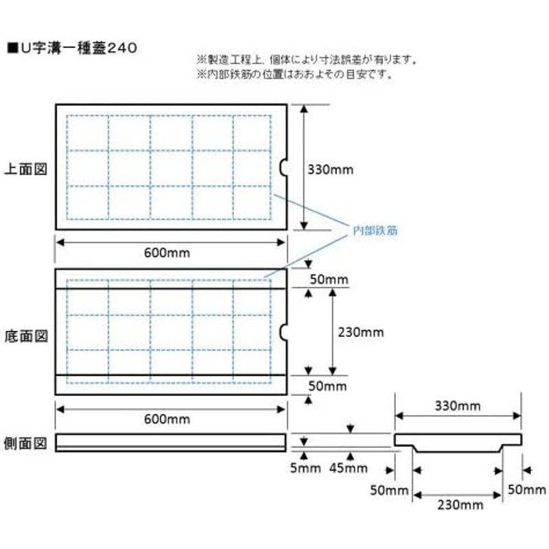 U字溝一種蓋 240x2個 - 5