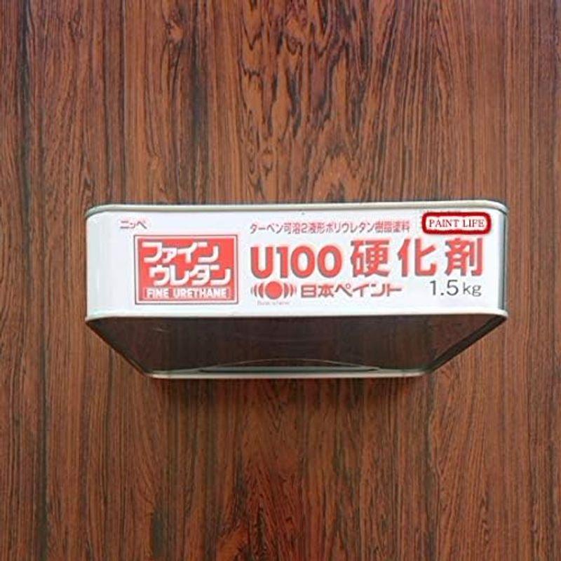塗料・ペイント　日本ペイント　ファインウレタンU100　硬化剤　1.5kg