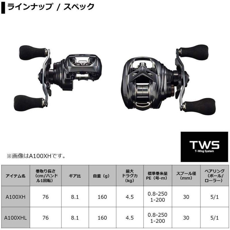 ダイワ(DAIWA) 両軸リール 20 ADMIRA A 100XHL(2020モデル) inches DAIWA 両軸リール ADMIRA 100XHL 2020モデル Winding cm ，