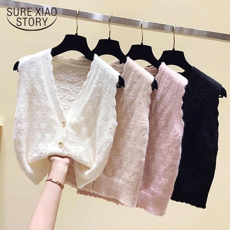 良質な商品 海外輸入アパレル 新しいファッションvネックショートニットセーターベスト女性韓国カーディガンニットベストトップ女性秋冬セーターベストカジュアル1192 クリアランス販促品 Www Superavila Com
