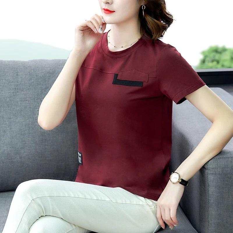 買取 沖縄 海外輸入アパレル 女性ブルサスレディーストップス21年夏女性tシャツ半袖oネックプラスサイズ女性tシャツソリッド4xltシャツ服8550 F 買い物サービス Www Superavila Com