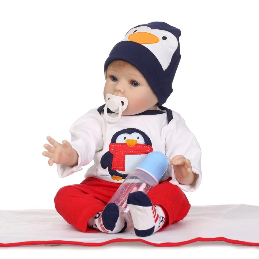 同時購入品 リボーンドール NPK 22インチ 55 cm シリコン リボーンドール 卸売 リアルな赤ちゃん 男の子 新生児 ファッション ドール クリスマス ギ