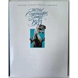 切手29 1989年米国郵政公社記念切手29枚セット（未使用・未貼付） : Glossy