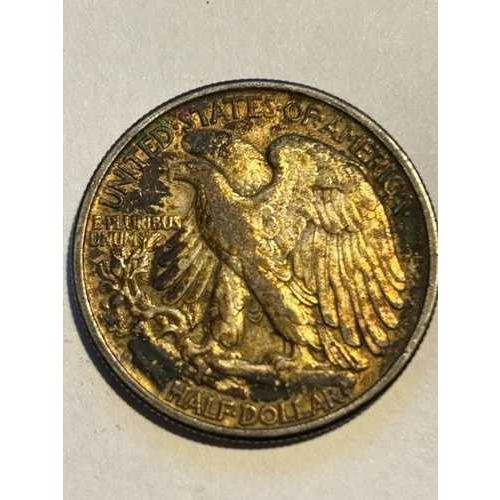 1942年 米国 ウォーキングリバティ ハーフダラー 銀貨 1942年 ウォーキングリバティ ハーフダラー銀貨 - 極美品 銀含有率90