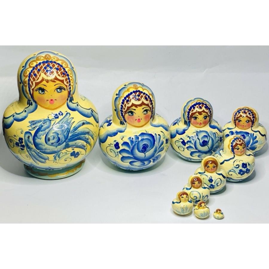 マトリョーシカ Matryoshka Doll : A Symbol of Russian Folk Art 10pc Russian Nest Do  公式