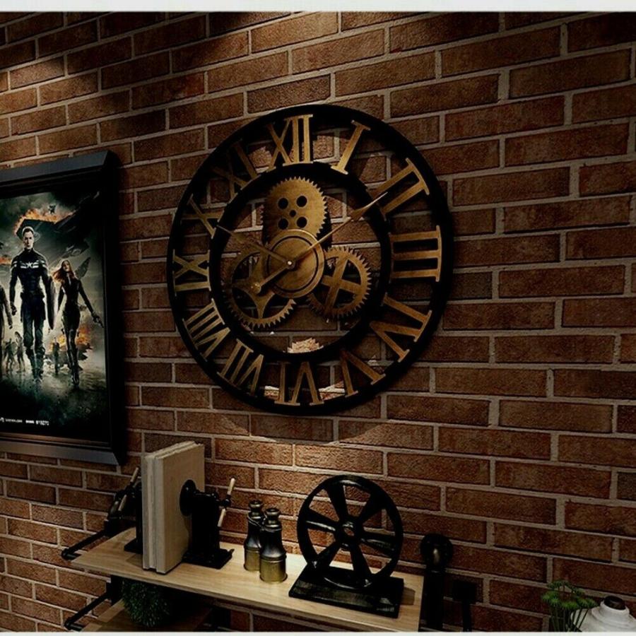 掛け時計 MDL Industrial Gear Wall 家具 インテリア Clock Retro Decorative Retro MDL Wall Clock (Without Ba 掛け時計 MDL Industrial Gear Wall 家具 インテリア Clock Retro Decorative Retro MDL Wall Clock (Without Ba