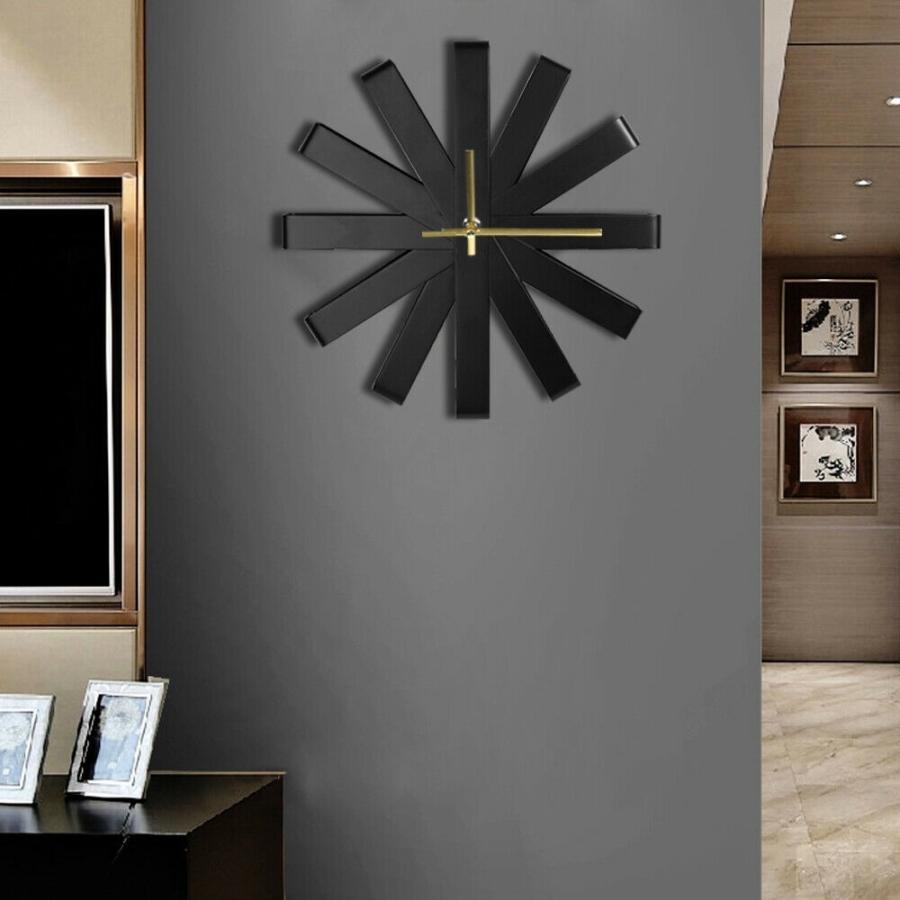 数量限定セール Wall Bedroom Room Living Silent 掛け時計 Watch 30 Black Watch  Decorative Modern 掛け時計、壁掛け時計 - ngvietnam.vn