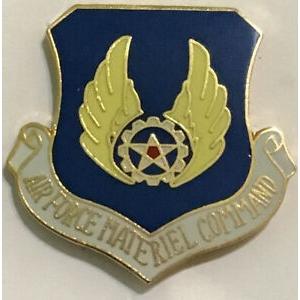 ピンバッジ AIR FORCE MATERIEL COMMAND (USAF) Hat Pin 8”- new