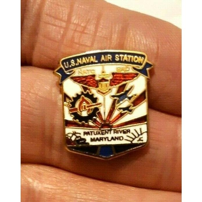 ピンバッジ U.S. Naval Air Station (Nas Patuxent River ) 7/8