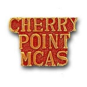 ピンバッジ MILITARY HAT LAPEL PIN - CHERRY POINT MCAS PIN - NEW