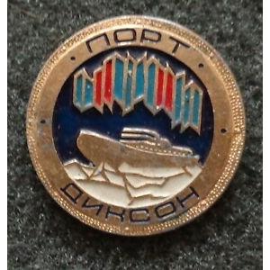 ピンバッジ SOVIET PORT DICKSON PIN BADGE USSR /CCCP/